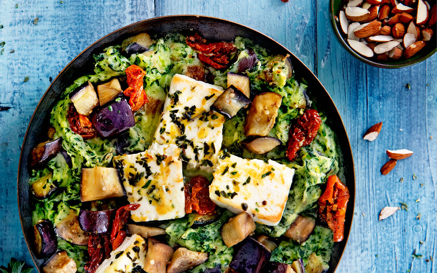 Thumbnail video One Pan spinazie-auberginepuree