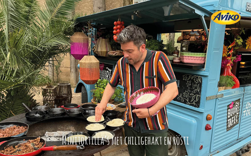 Thumbnail video Minitortilla’s met chiligehakt en rösti