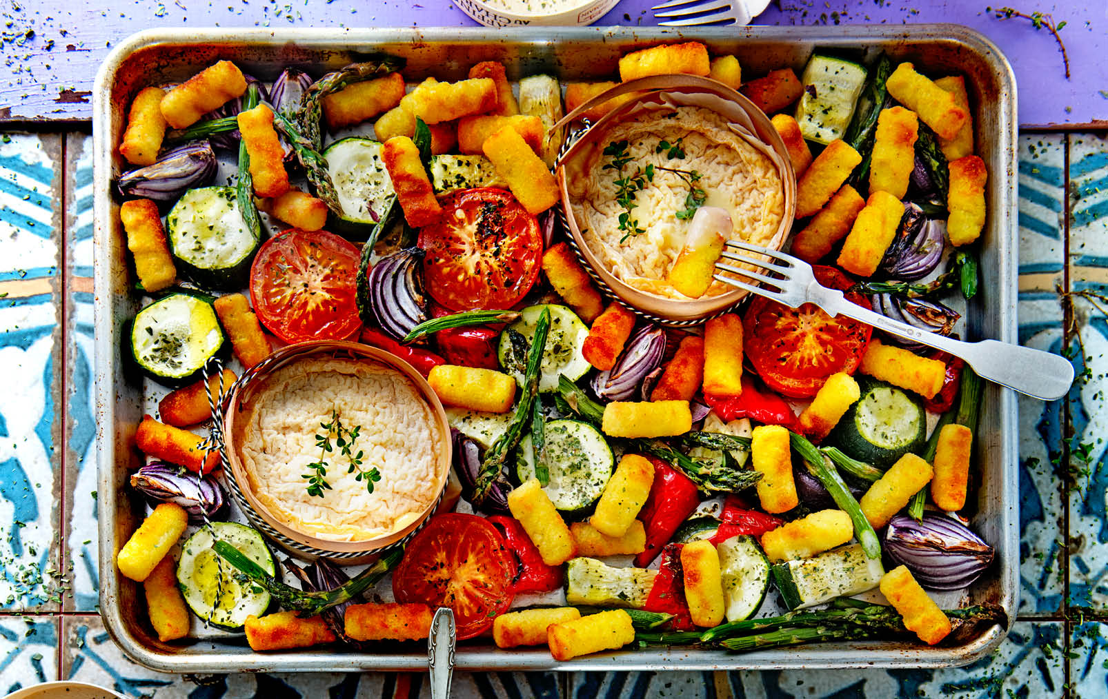 Thumbnail video Groentetraybake met aardappelkroketjes en uienchutney