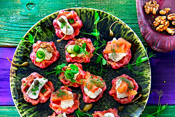 Afbeelding recept Bietwafeltjes