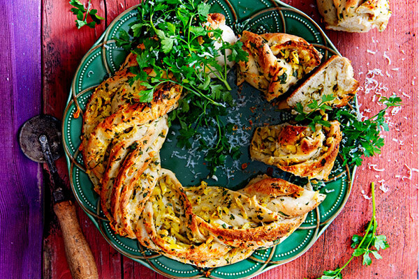 Afbeelding recept Kruiden-parmezaankrans