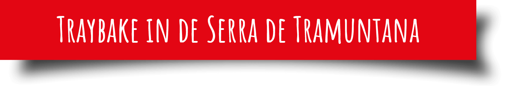 Label header gratin traybake