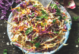 Coleslaw on the side