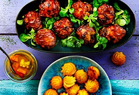 MOINK balls met piccalilly en pom’ duchesse