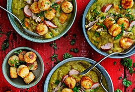 Hollandse snert met rösti mini