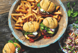 Ultieme burger met friet