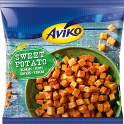 Benodigd product: Zoete Aardappel Blokjes