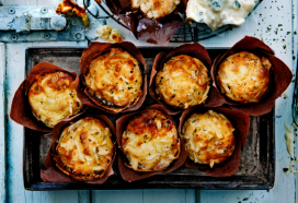 Gorgonzola-röstimuffins