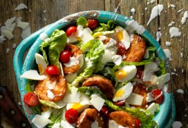 Maaltijdsalade met rösti