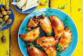 Empanadas van zoete aardappel