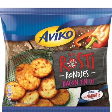 Afbeelding Rösti<br> Rondjes Bacon & Ui