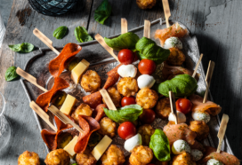 Feestelijke rösti snacks