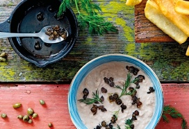 Tonijndip met kappertjes