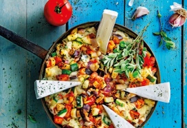 Ratatouillepuree met brie