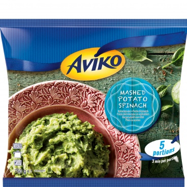 Afbeelding Aardappelpuree Spinazie