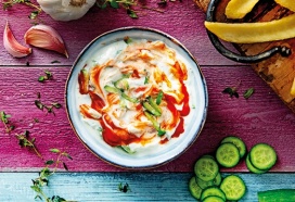Sriracha-tzatziki